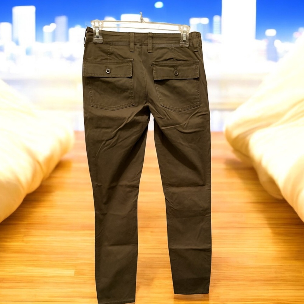 J. Crew Women's Chocolate Brown Straight Leg Jeans - Picture 2 of 4